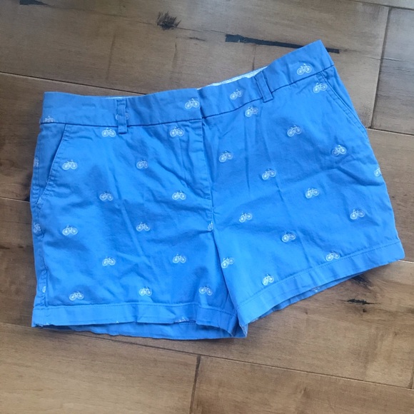 Cambridge Dry goods “bicycle” embroidered shorts